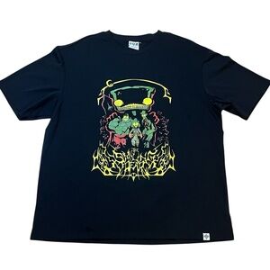 NWOT Glitch Productions The Gaslight District Smiling Dead Tshirt